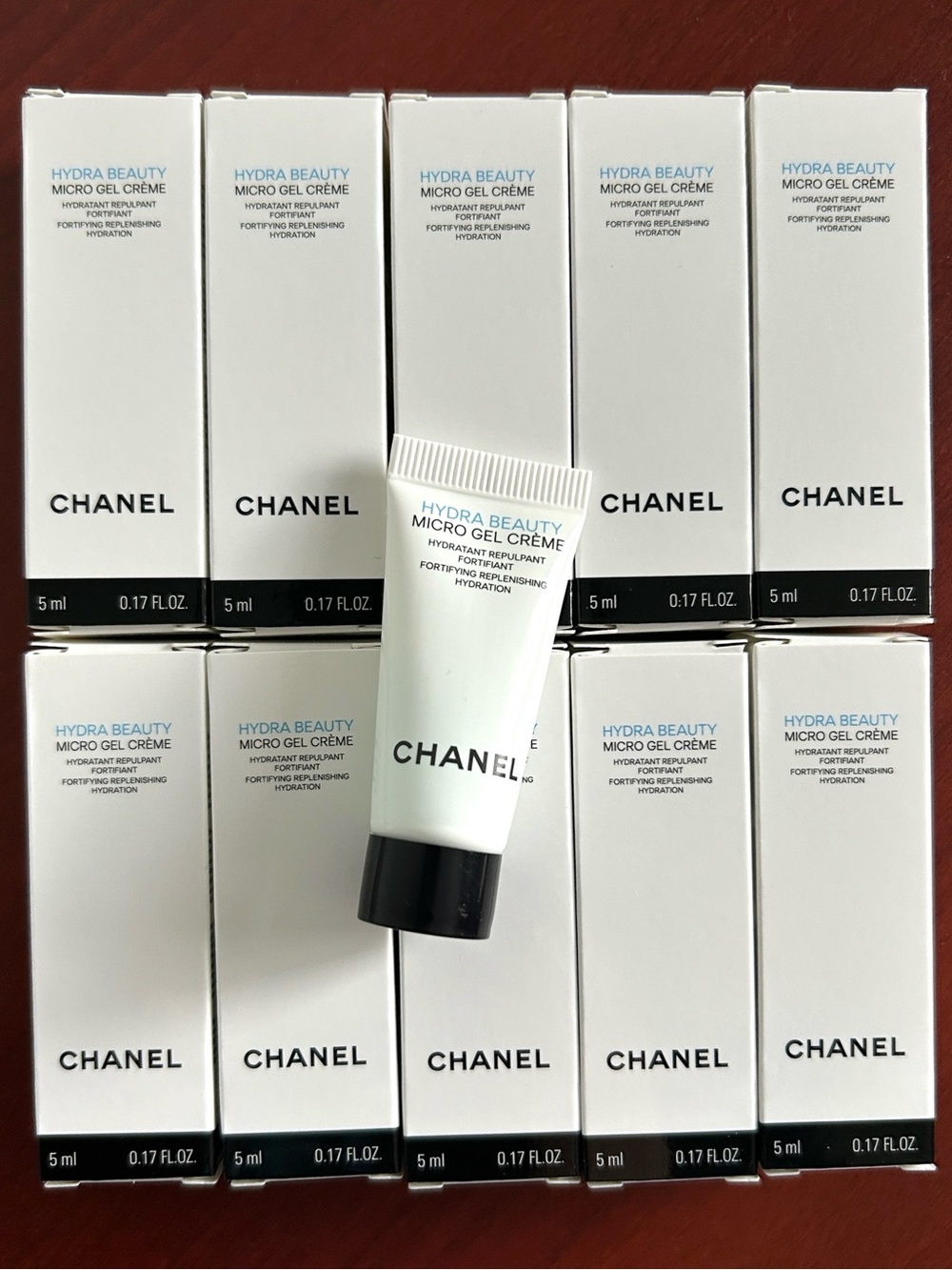 5mlx10 CHANEL Hydra Beauty Micro Gel Crème